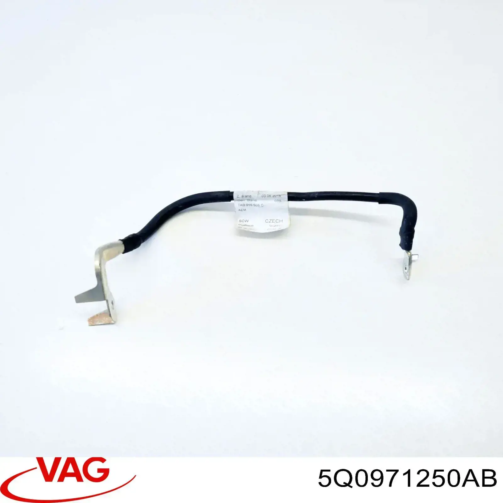 Кабель маси акумулятора (АКБ) 5Q0971250AB VAG