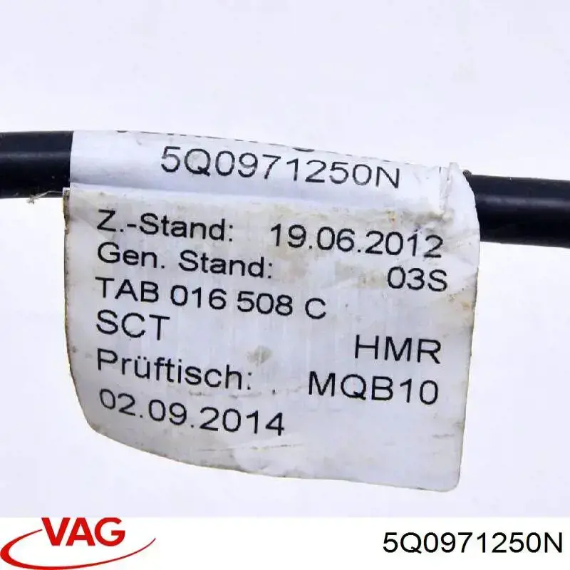 Кабель маси акумулятора (АКБ) VAG 5Q0971250N ціна, від 5.93 USD