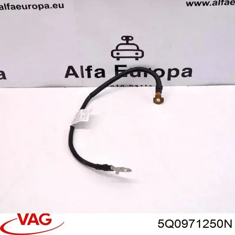 Кабель маси акумулятора (АКБ) 5Q0971250N VAG
