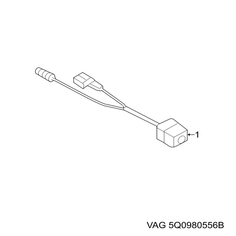 Камера системи забезпечення видимості VAG 5Q0980556B ціна, від 62.64 USD