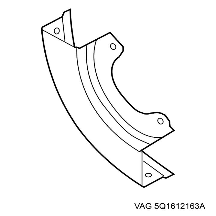  VAG 5Q1612163A ціна, від 7.60 USD