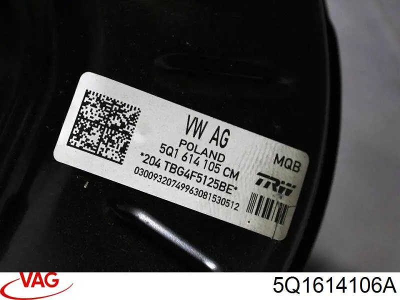 Купити 5Q1614106A VAG ВПГ