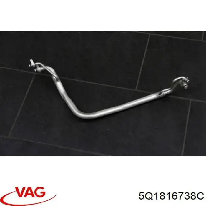 Купити 5Q1816738C VAG Шланг кондиціонера, від радіатора до випарника