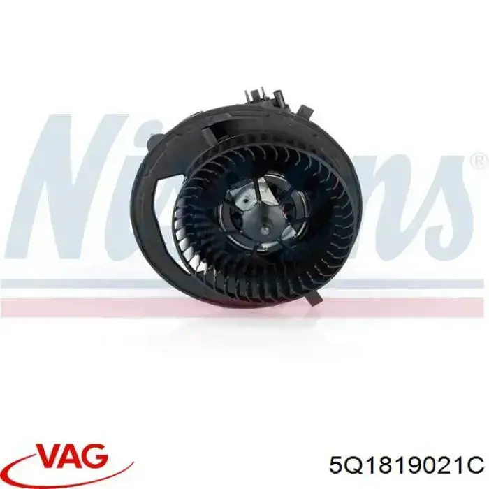 5Q1819021C VAG двигун вентилятора пічки (обігрівача салону)