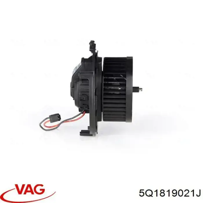 5Q1819021J VAG двигун вентилятора пічки (обігрівача салону)