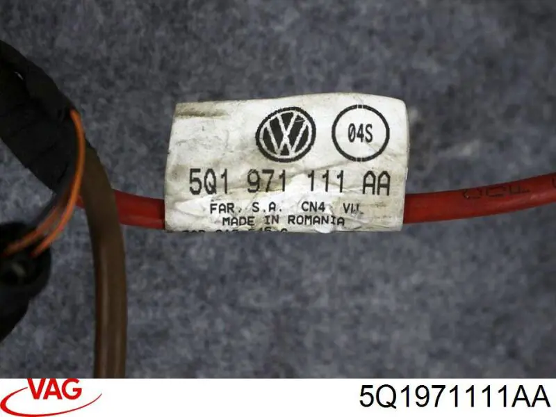 Джгут дротів рульової рейки Servotronic VAG 5Q1971111AA ціна, від 25.34 USD