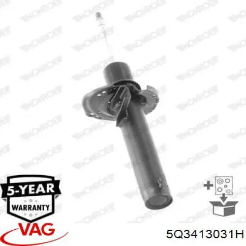 Купити 350643 Sachs Амортизатор передньої підвіски