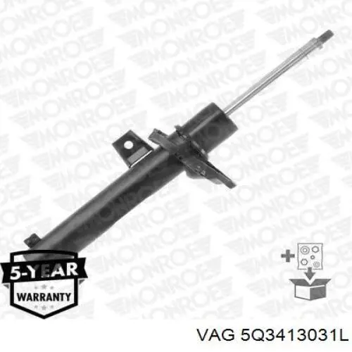 Стойка амортизатора передняя VAG 5Q3413031L ціна, від 51.22 USD