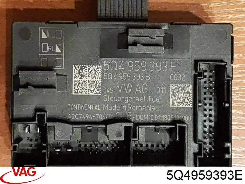 Блок комфорту передніх дверей VAG 5Q4959393E ціна, від 8.70 USD