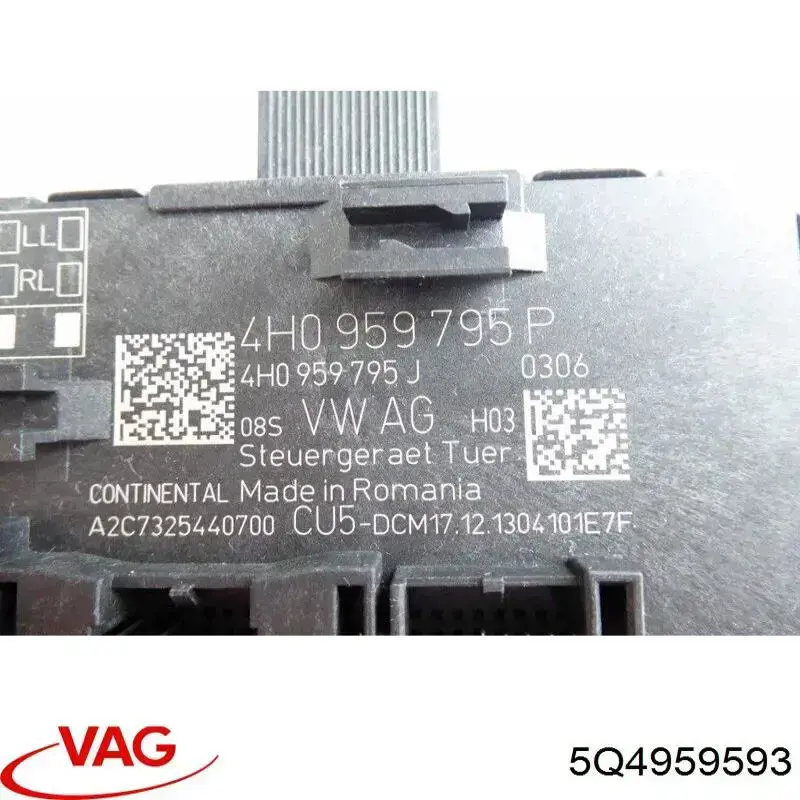 Блок комфорту передніх дверей VAG 5Q4959593B ціна, від 28.35 USD