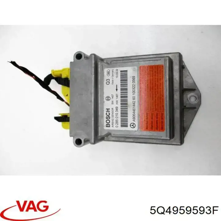 Блок комфорту передніх дверей 5Q4959593F VAG