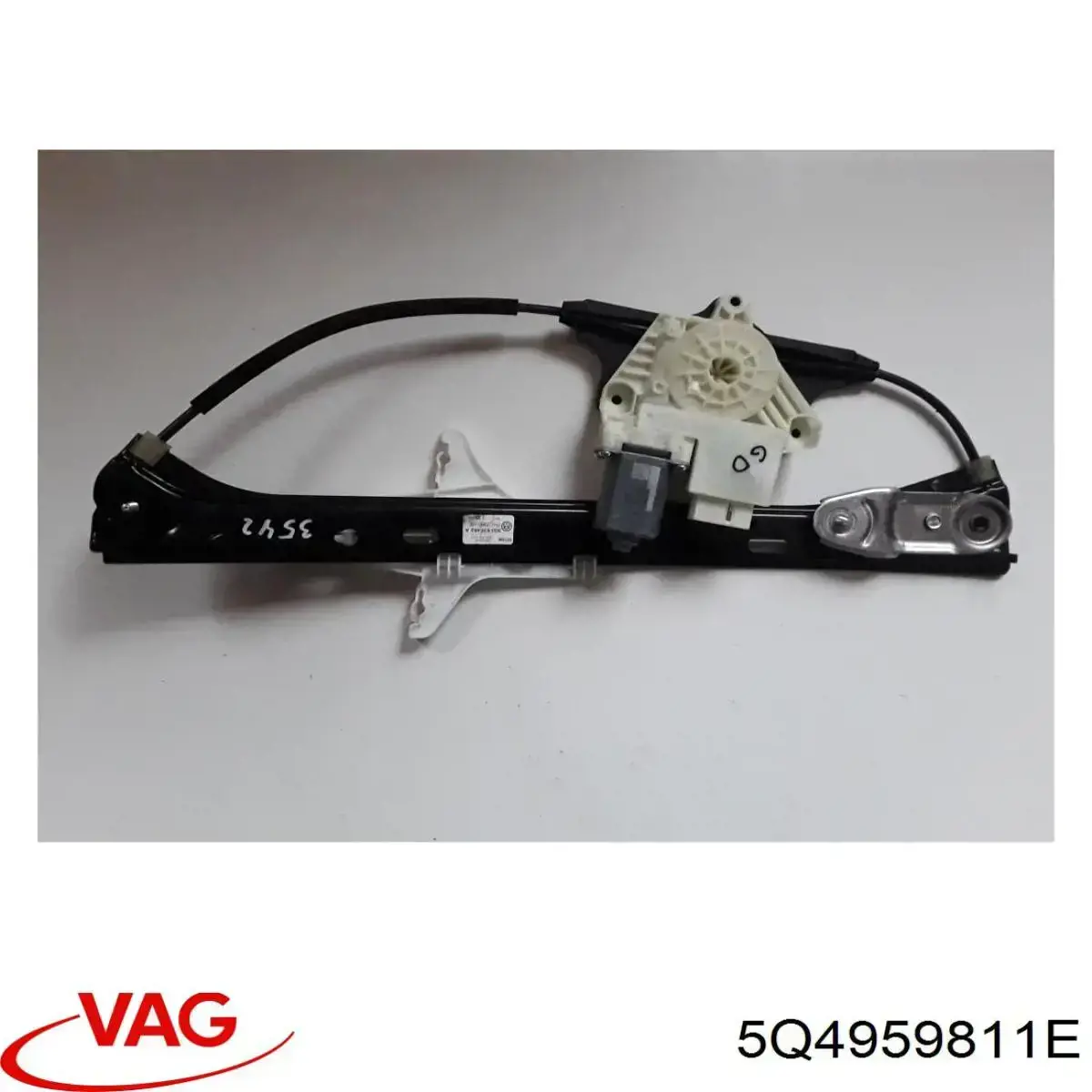 5Q4959811E VAG Моторчик склопідйомника двері задніх, правих
