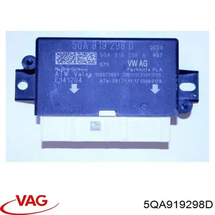 Купити 5QA919298D VAG Модуль керування (ЕБУ) парктроніком