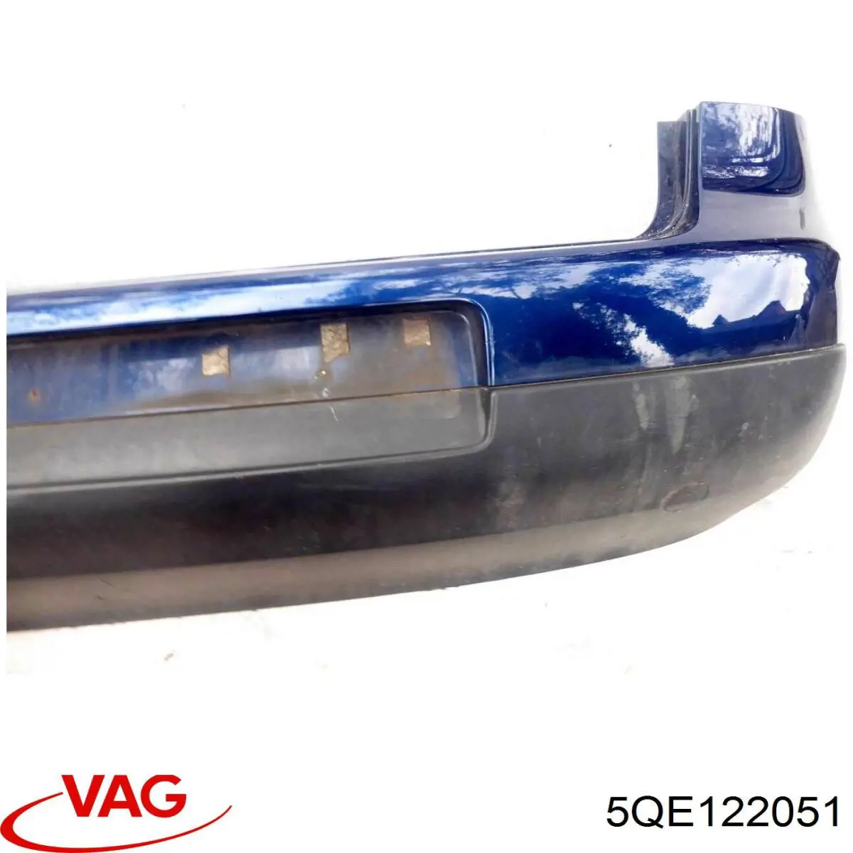Шланг/патрубок радіатора охолодження, нижній 5QE122051 VAG