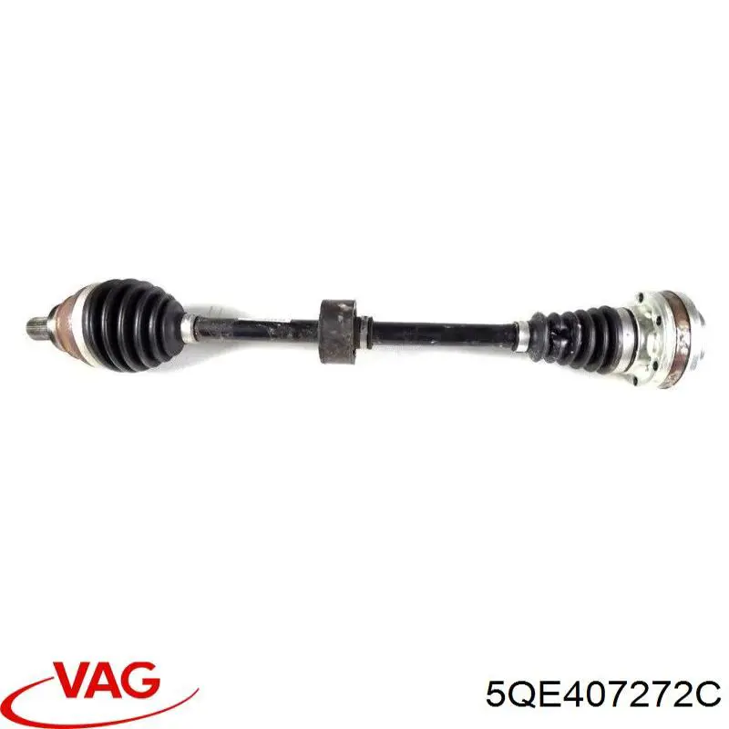 Купити 5QE407272B VAG Піввісь права