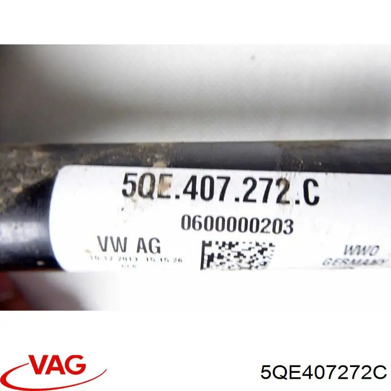Піввісь передня, права VAG 5QE407762AX ціна, від 92.61 USD