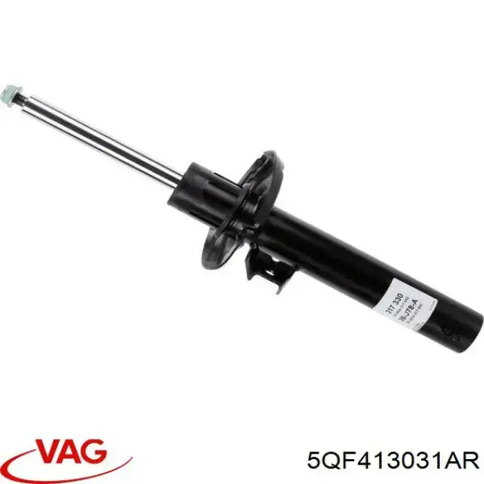 Стойка амортизатора передняя VAG 5QF413031AR ціна, від 101.58 USD