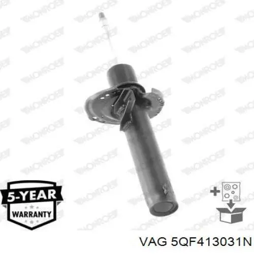 Стойка амортизатора передняя VAG 5QF413031N ціна, від 76.02 USD