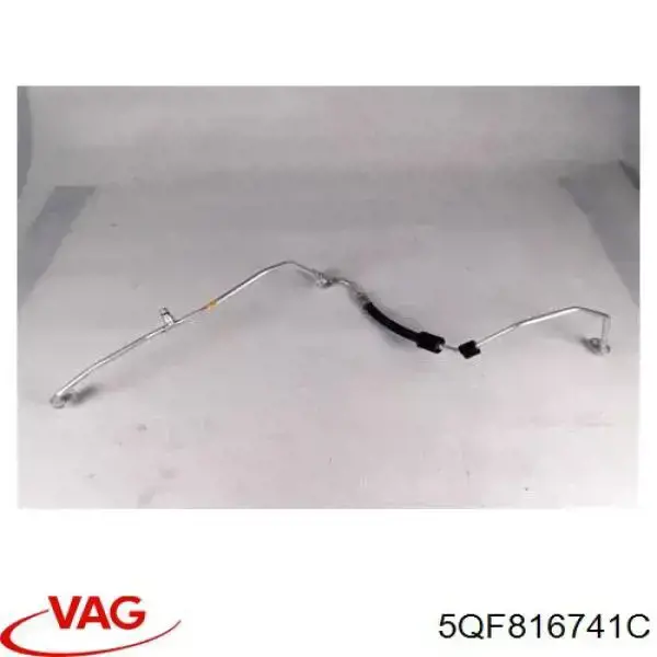 Шланг кондиціонера, від радіатора до випарника VAG 5QF816741C ціна, від 122.89 USD