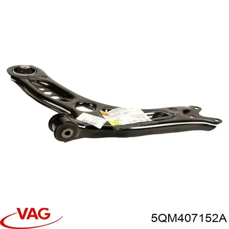 Правий важіль передній нижній підвіски VAG 5QM407152C