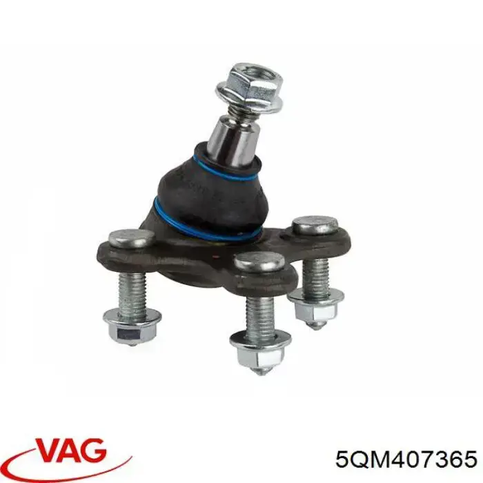 5QM407365 VAG Кульова опора, нижня, ліва