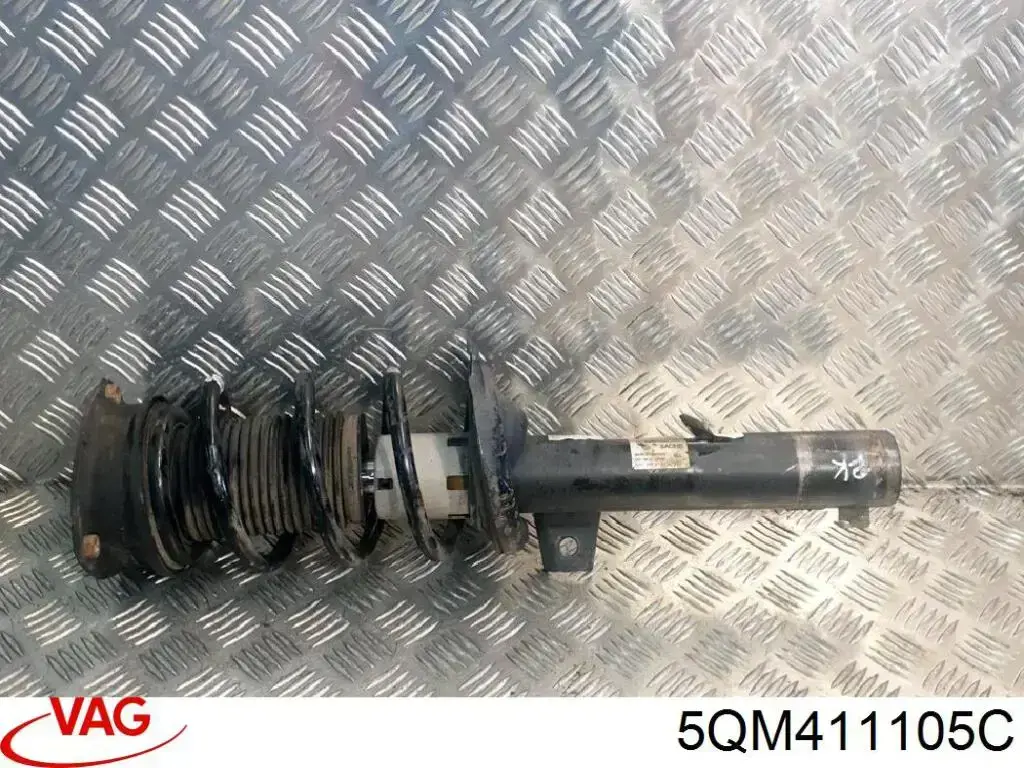 Пружина передня VAG 5QM411105C ціна, від 23.82 USD