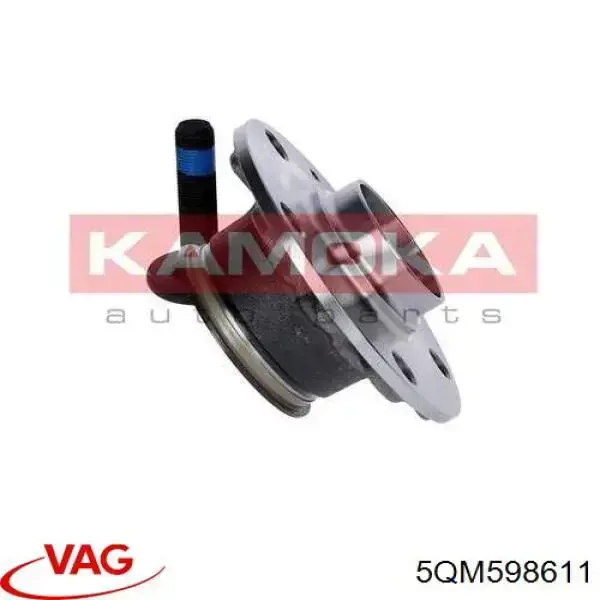 Купити 5QM598611 VAG Підшипник ступиці колеса