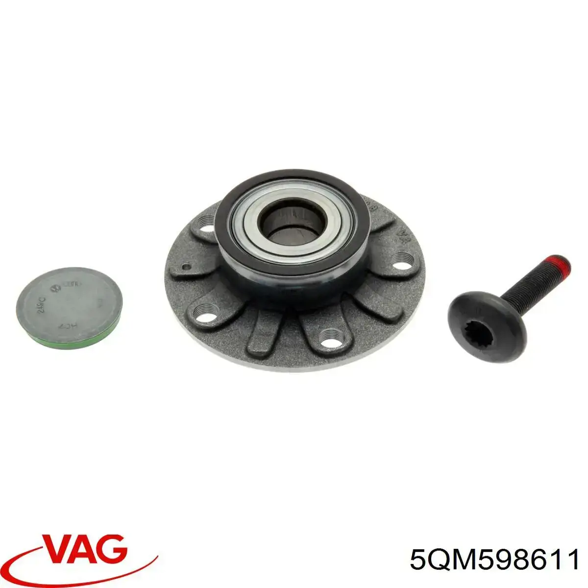 Маточини задніх коліс VAG 5QM598611 ціна, від 34.01 USD