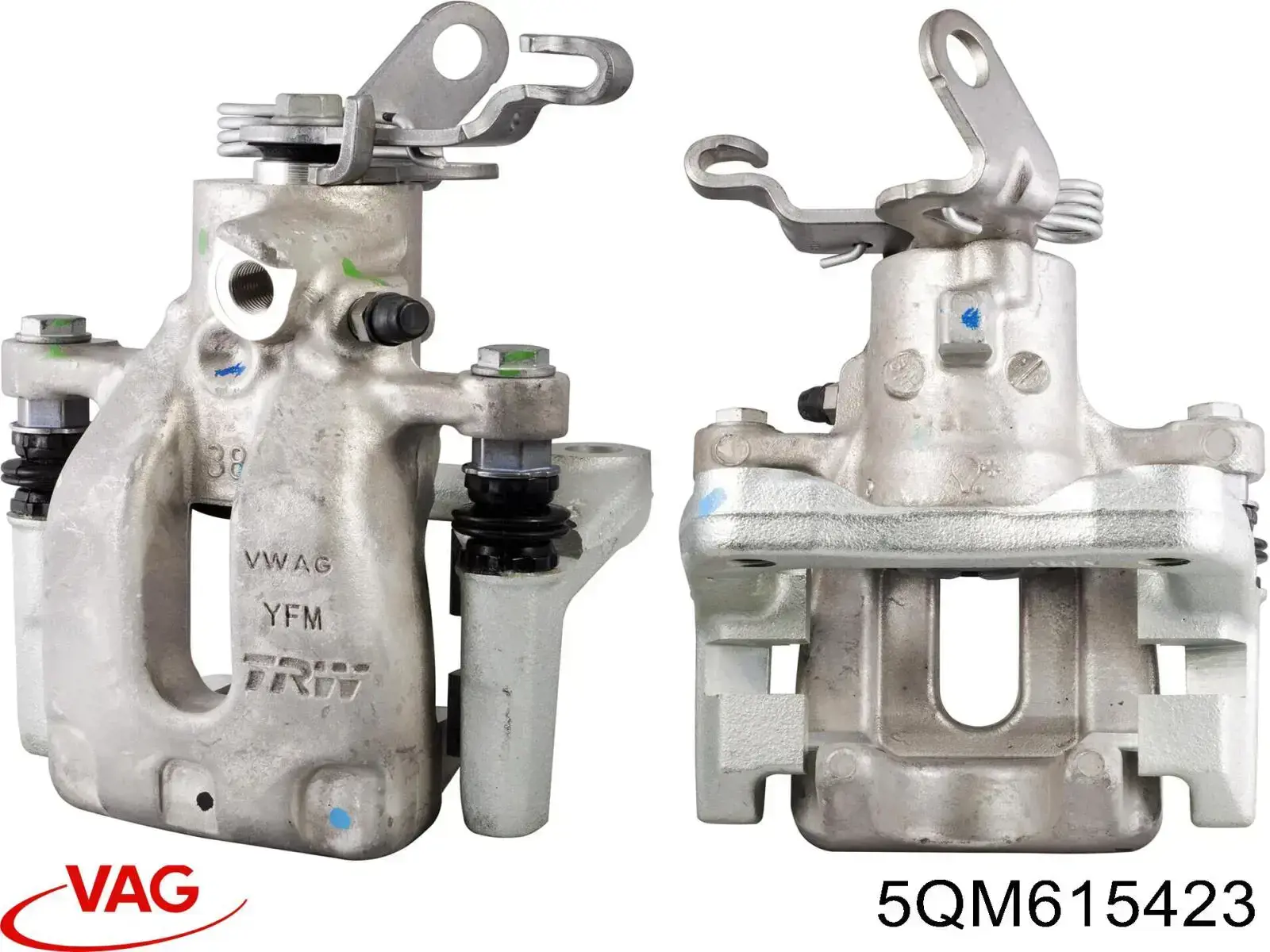Супорт гальмівний задній лівий VAG 5QM615423 ціна, від 101.10 USD