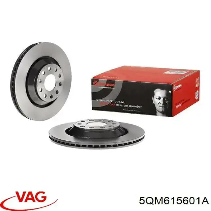 Задні дискові гальма VAG 5QM615601A ціна, від 12.74 USD