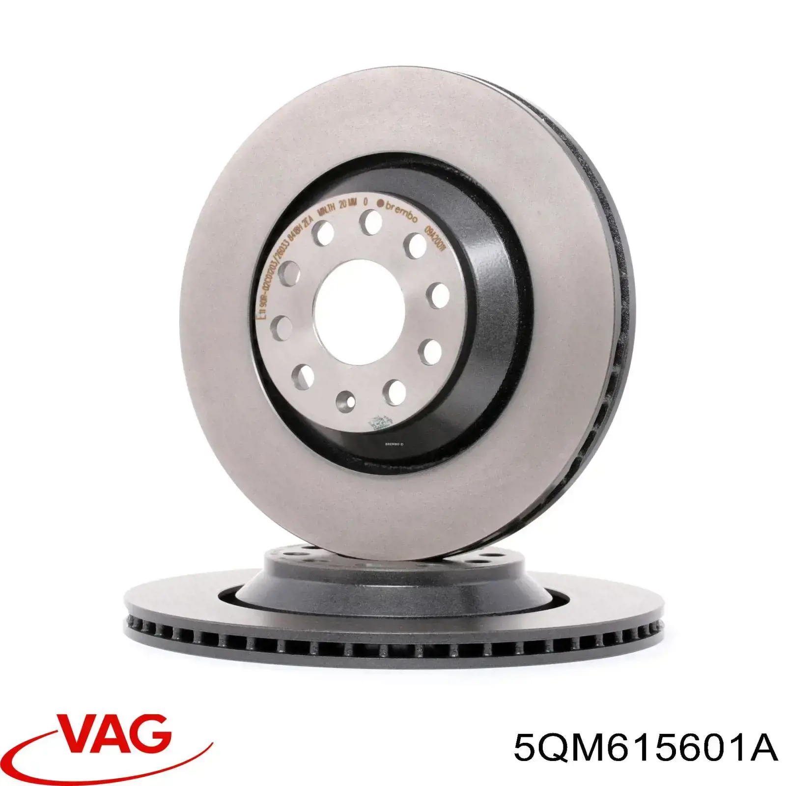 5QM615601A VAG Дискові гальма