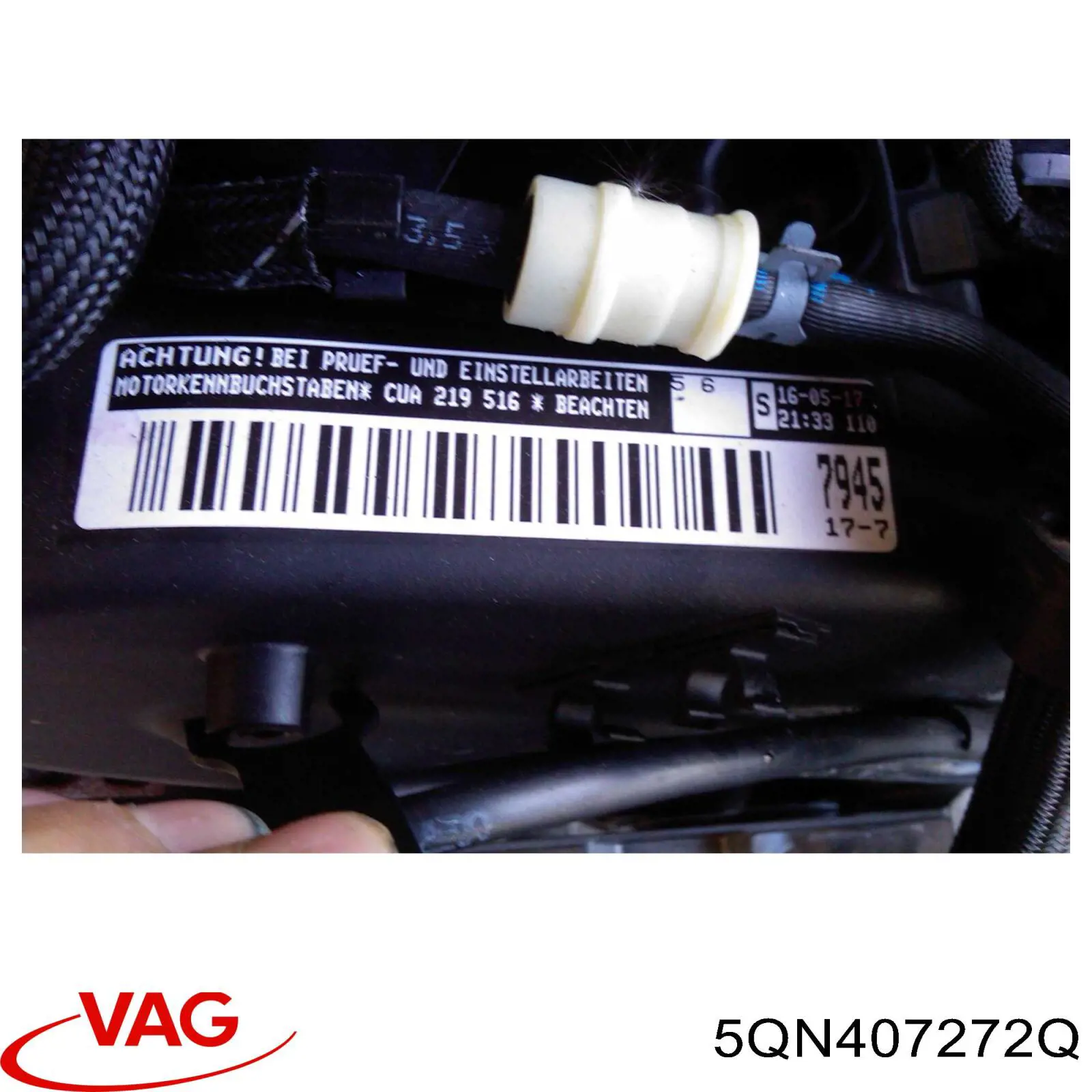 5QN407272Q VAG Привід передній правий