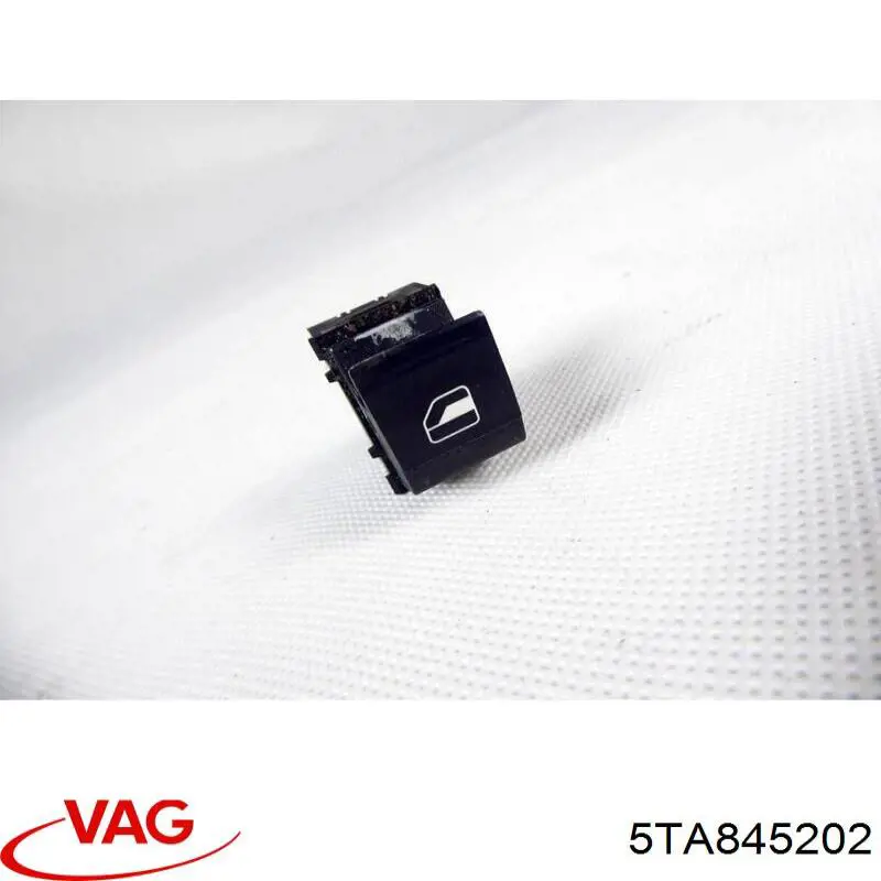 Купити 5TA845202 VAG Скло передніх дверей, правою