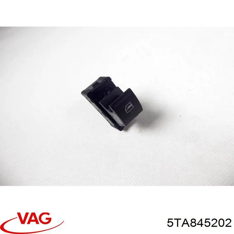Купити 5TA845202 VAG Скло передніх дверей, правою