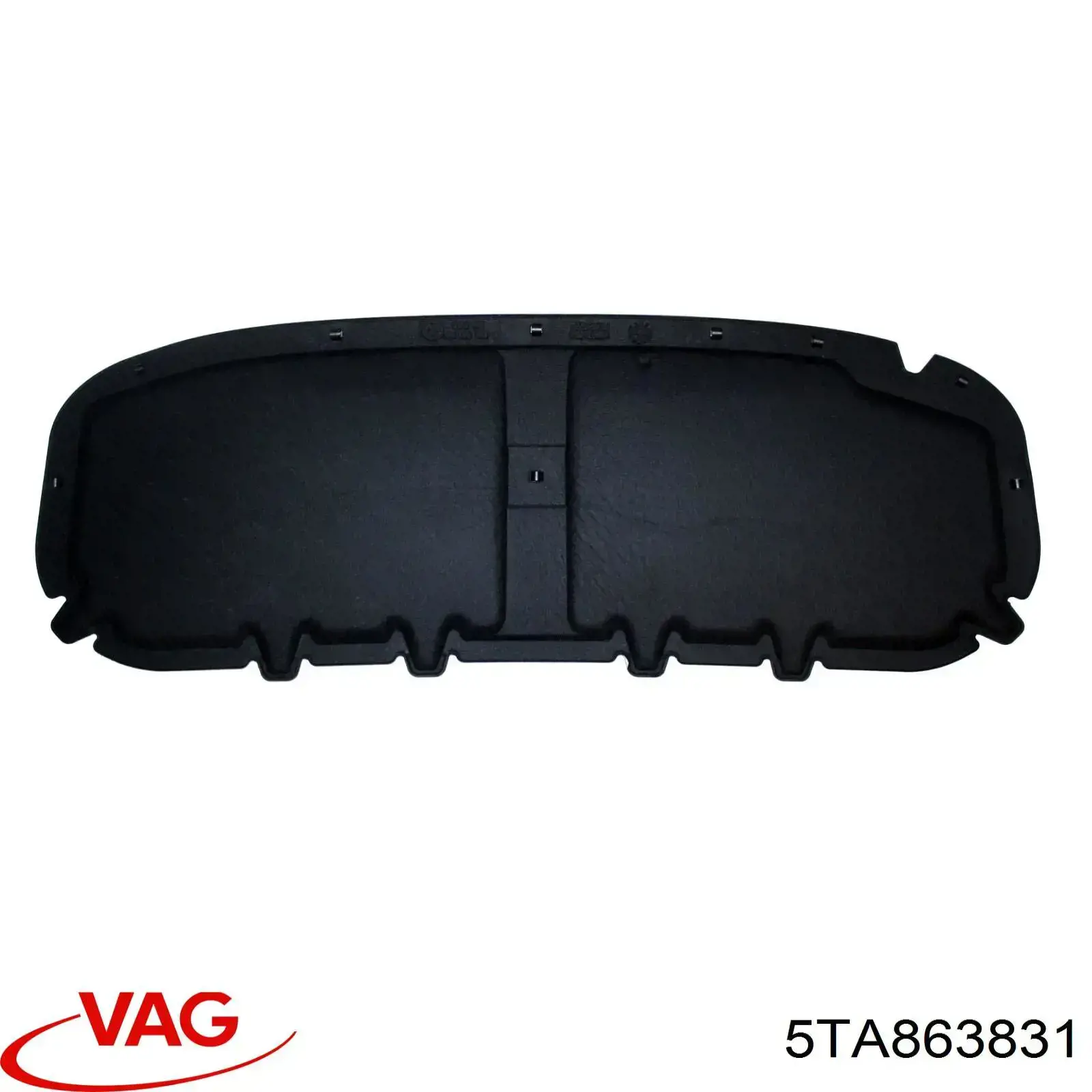 Обшивка капота VAG 5TA863831 ціна, від 25.92 USD