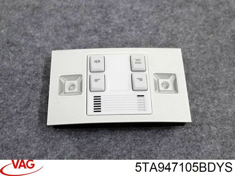 Плафон освітлення салону/кабіни VAG 5TA947105BDYS ціна, від 54.02 USD