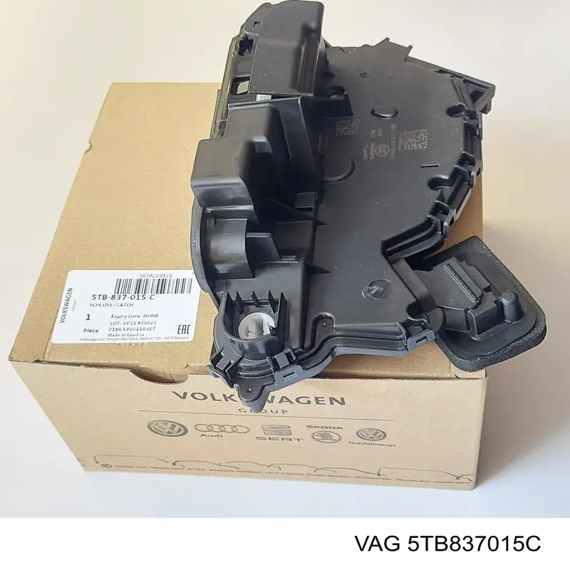 Замок передньої лівої двері 5TB837015C VAG
