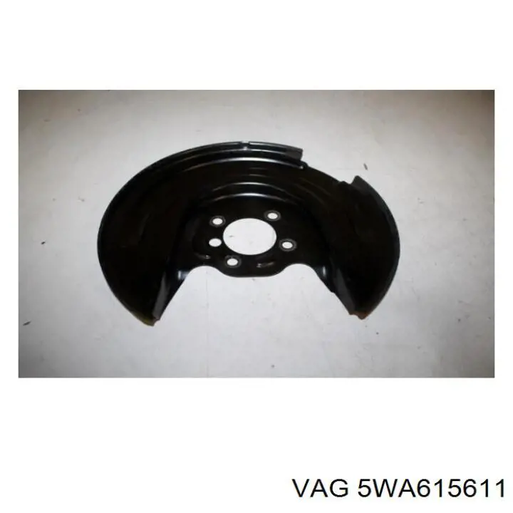 5WA615611 VAG Захист гальмівного диска заднього, лівого