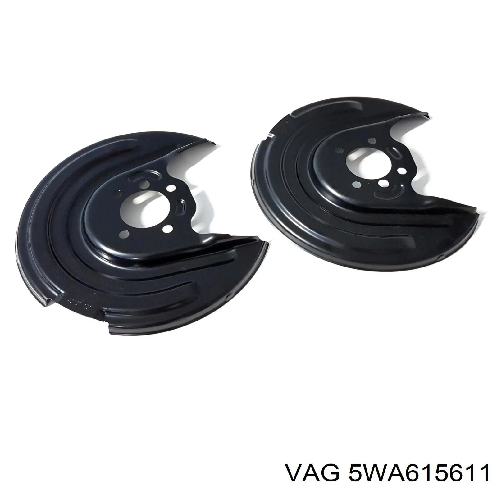 Купити 5WA615611 VAG Захист гальмівного диска заднього, лівого