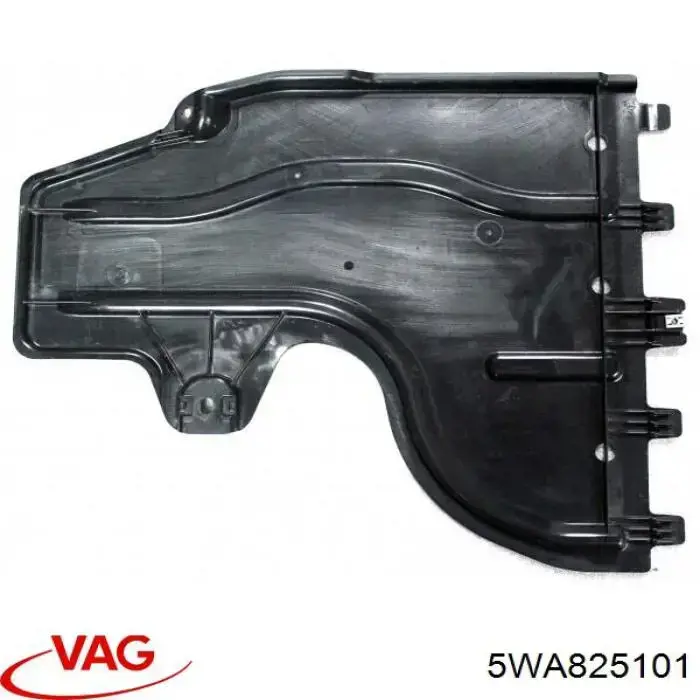 Захист днища, задній лівий VAG 5WA825101 ціна, від 86.69 USD