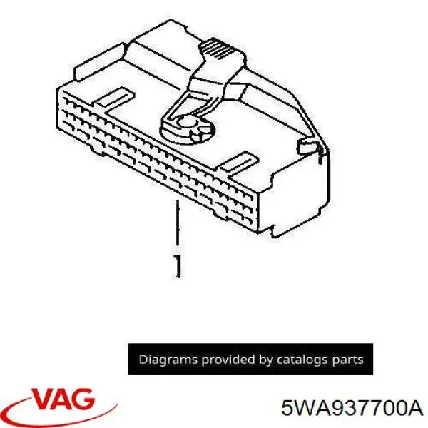  VAG 5WA937700A ціна, від 1647.01 USD