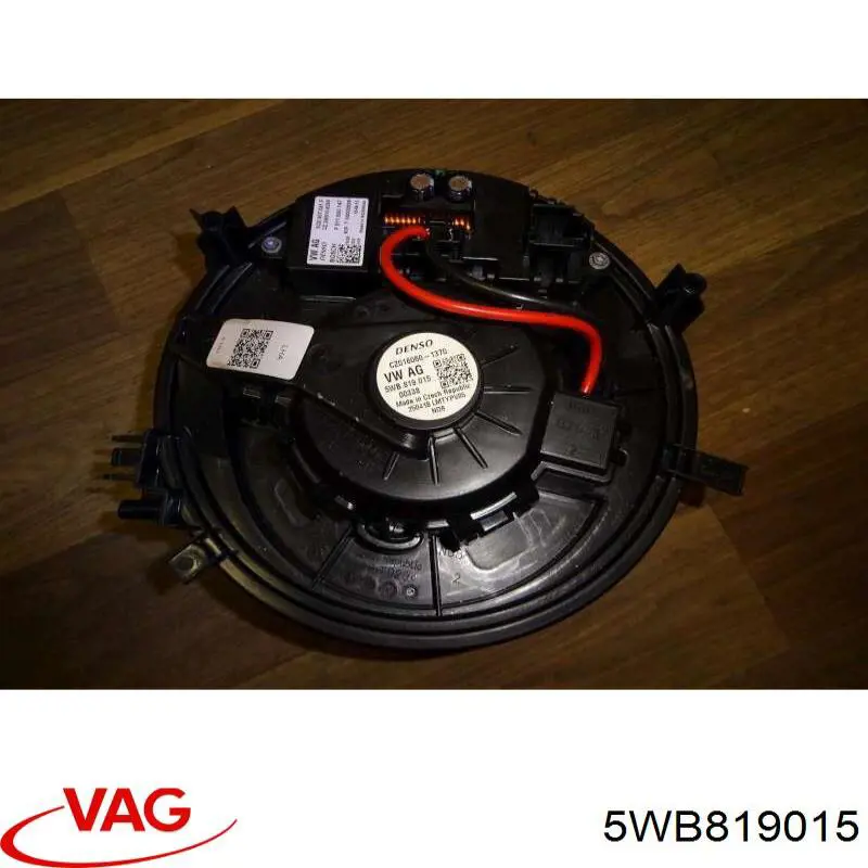 Двигун вентилятора пічки (обігрівача салону) VAG 5WB819015 ціна, від 53.84 USD