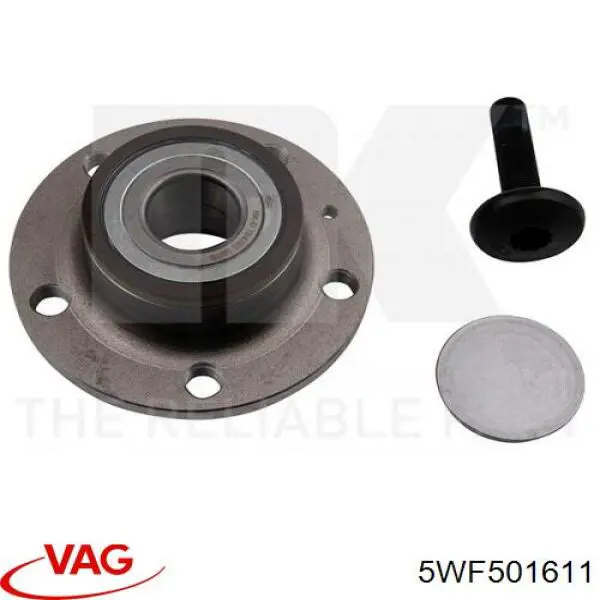 Маточини задніх коліс VAG 5WF501611 ціна, від 73.58 USD