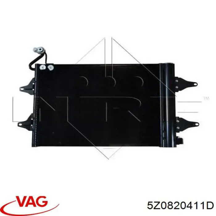 Конденсатор кондиціонера VAG 5Z0820411D ціна, від 30.41 USD