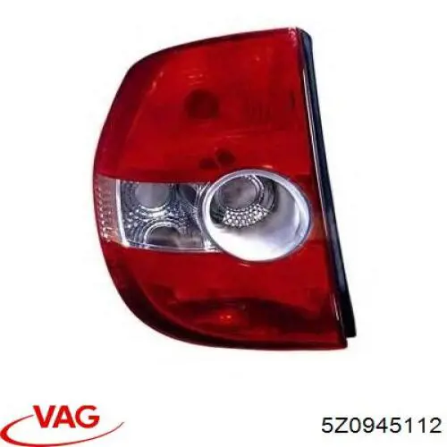 Задні ліхтарі VAG 5Z0945112 ціна, від 38.19 USD