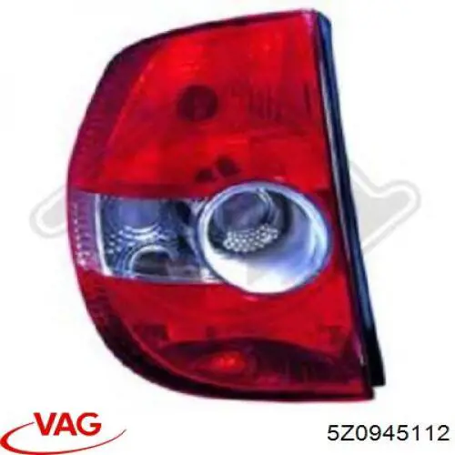 5Z0945112 VAG Ліхтар задній правий