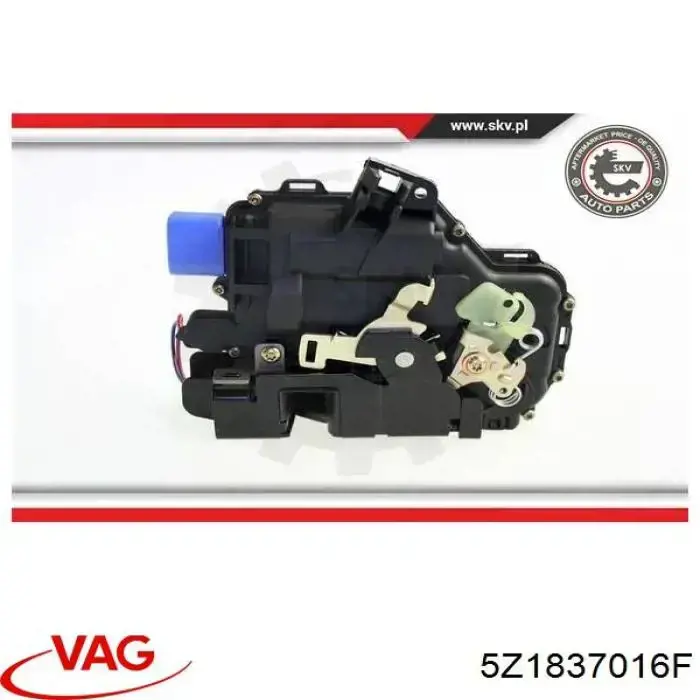 Купити 5Z1837016F VAG Замок дверки правої передньої