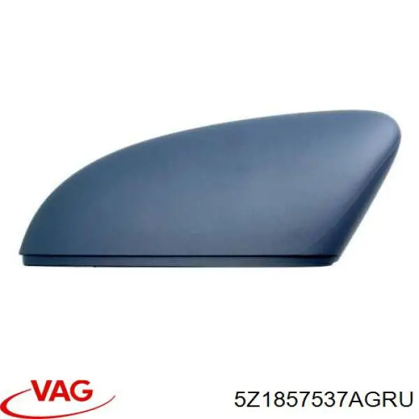 Накладка дзеркала заднього виду, ліва 5Z1857537AGRU VAG