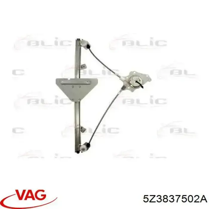 Купити 5Z3837502A VAG Склопідйомник передньої правої двері
