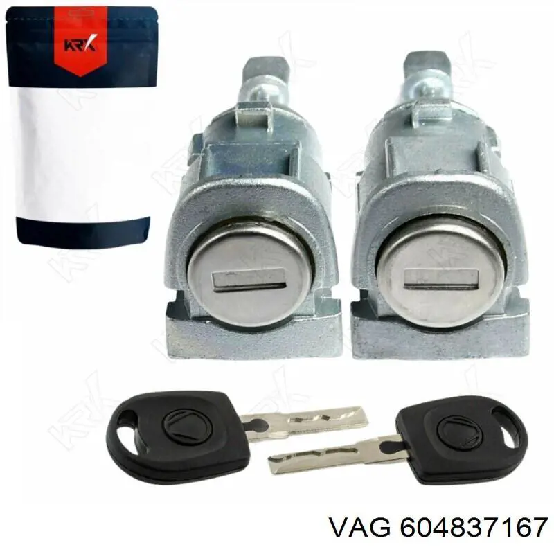 604837167 VAG Серцевина замка, комплект